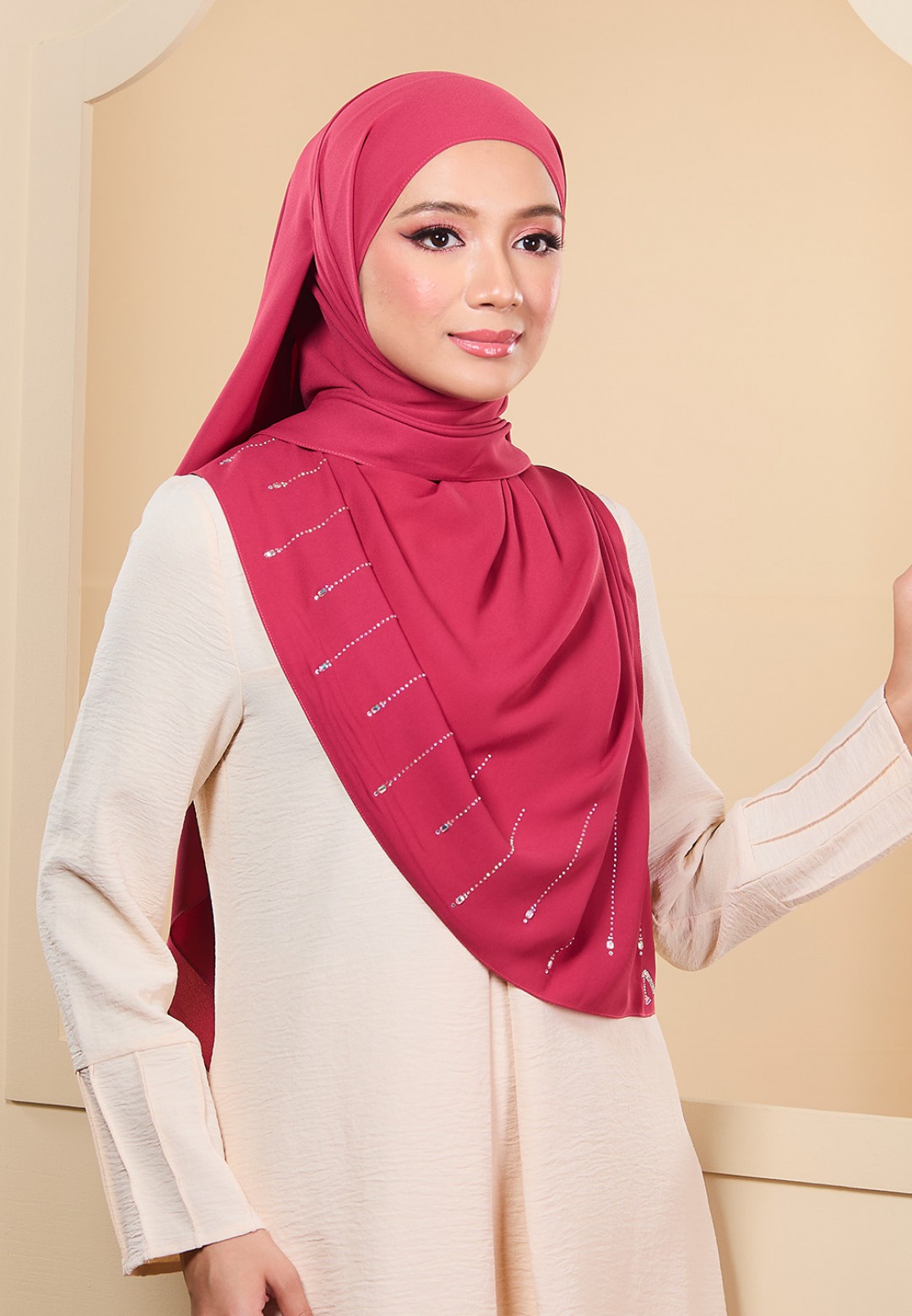 SHAWL LEYA PLAIN DIAMOND