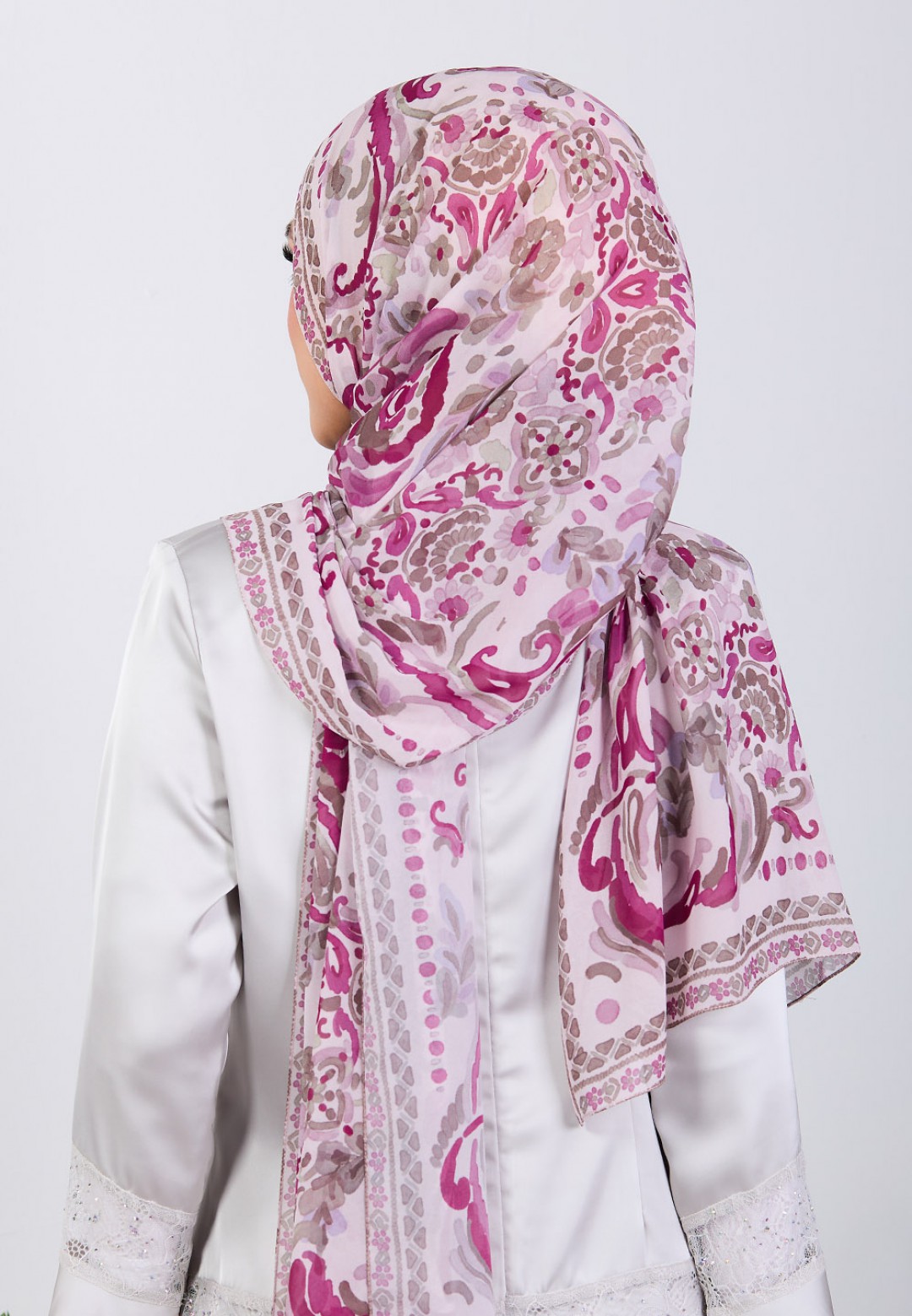 SHAWL LURIBLOOM PRINTED