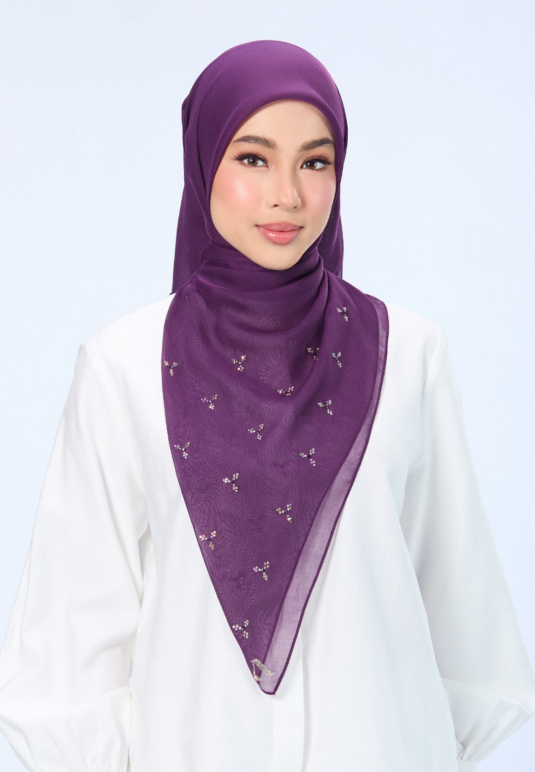 SQ CRYSTALLIQUE VOILE PLAIN DIAMOND