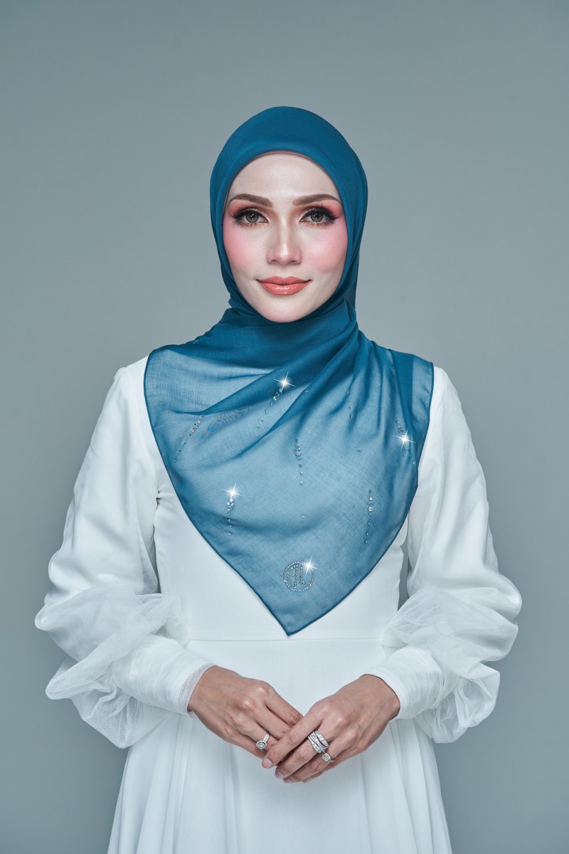 SQ MAIRA VOILE PLAIN DIAMOND