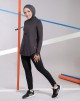 ENDURANCE RUNNING TOP IN DARK BROWN