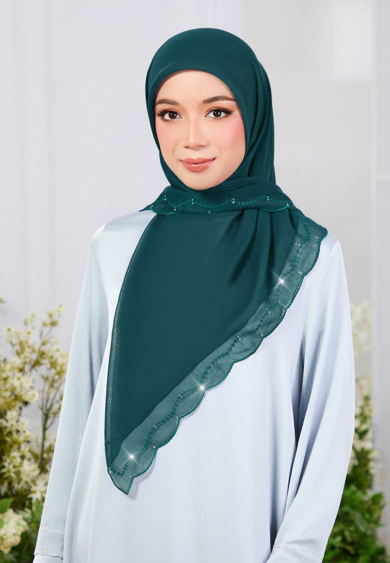 SQ FIOREN FLUER VOILE EMBROIDERY DIAMOND