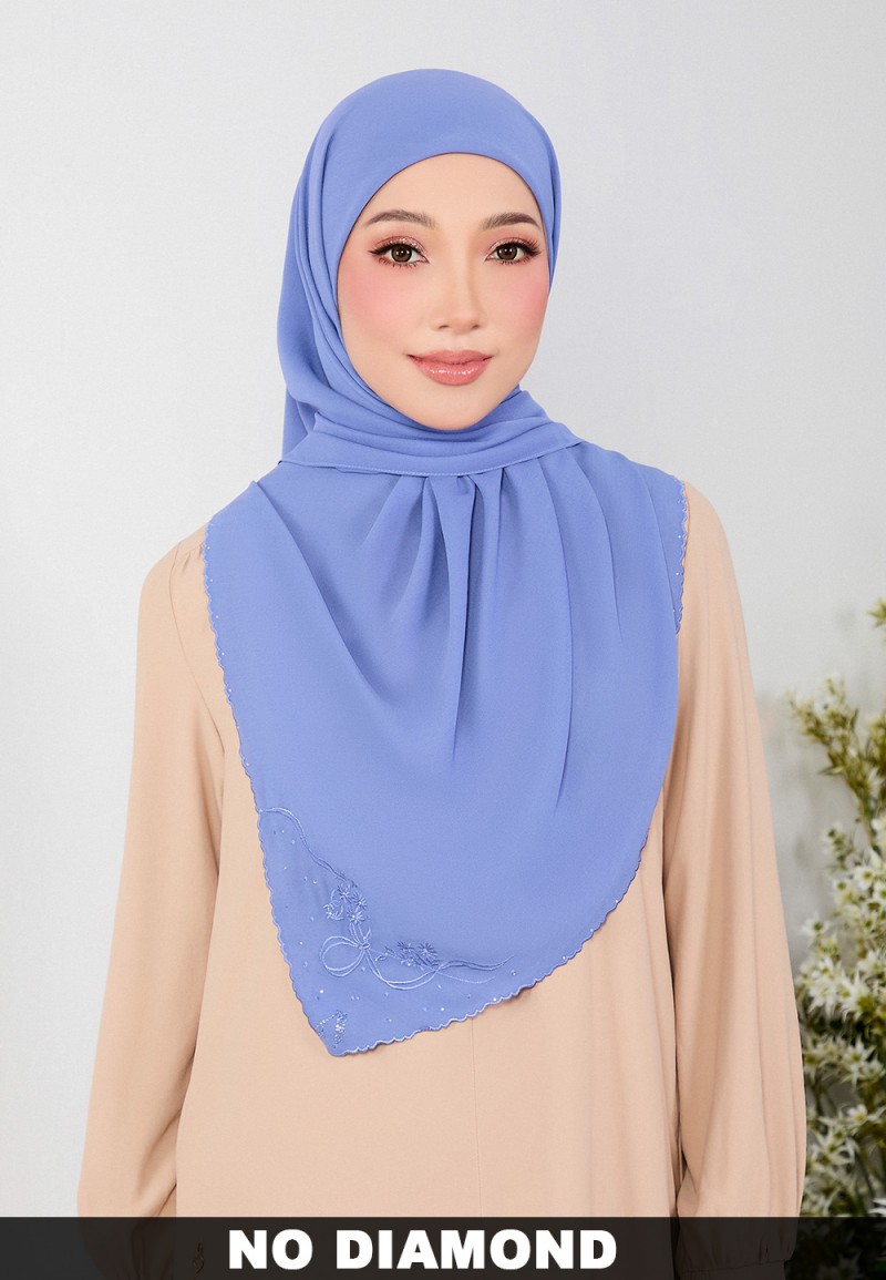 SQ FLUERITH PLAIN EMBROIDERY