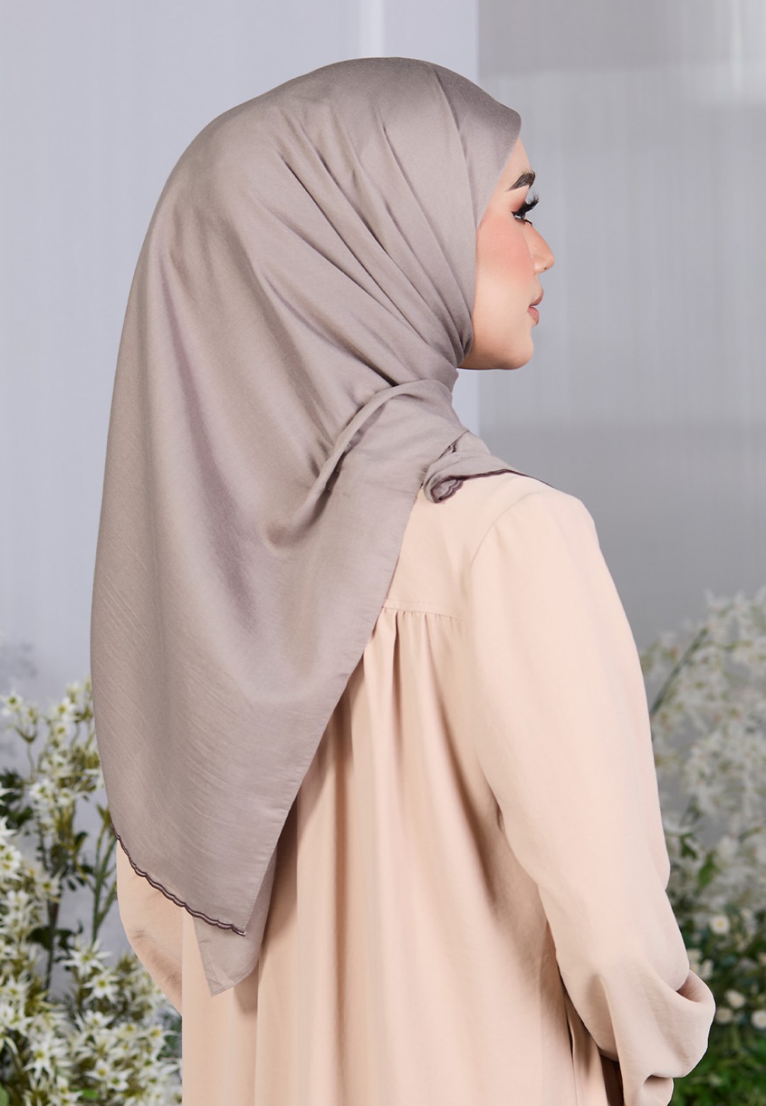 SQ ESME VOILE PLAIN EMBROIDERY