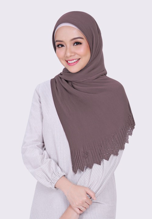 SHAWL LASERCUT PRETTY PLEATS 209