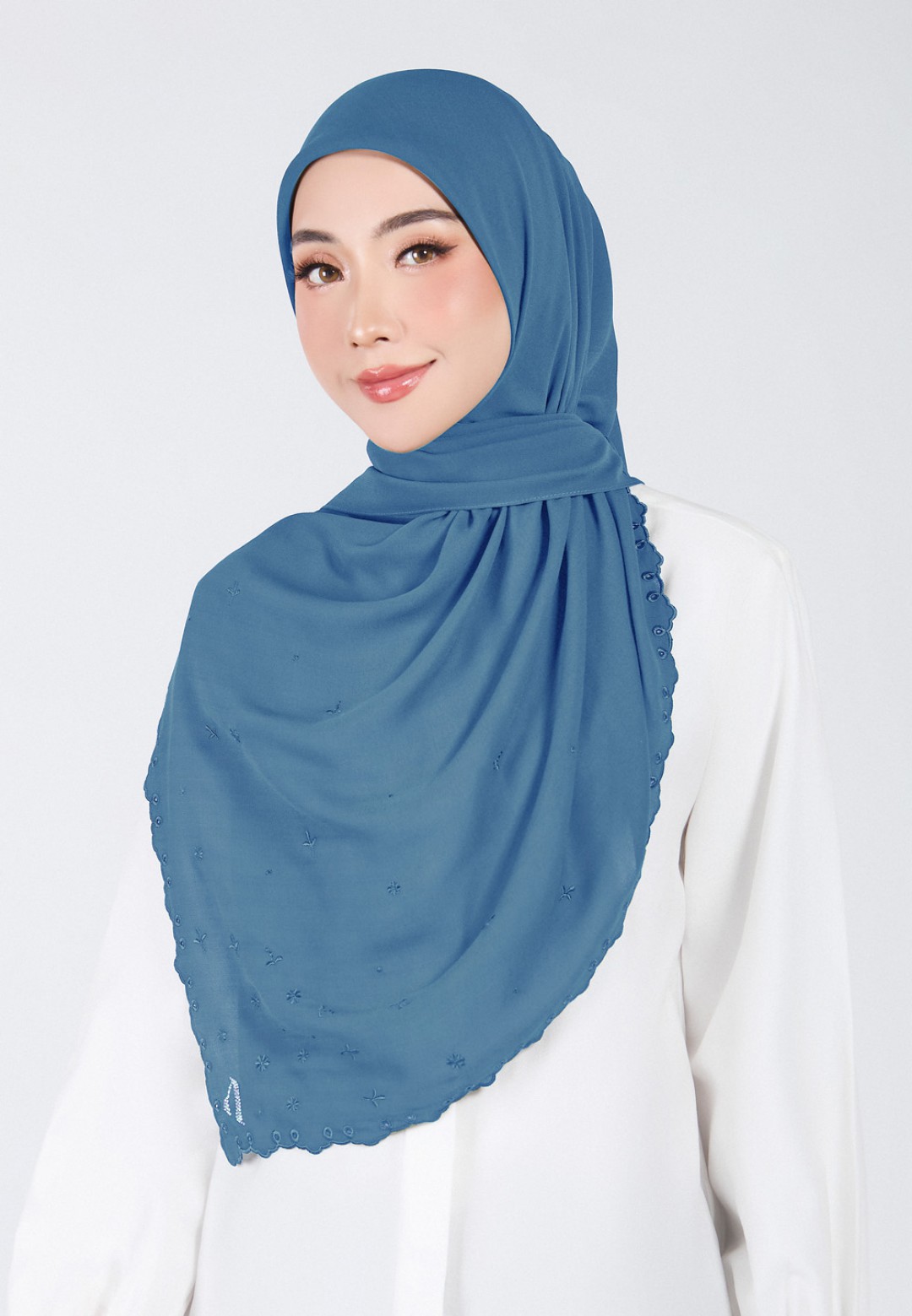 SQ ELYROSE PLAIN EMBROIDERY
