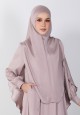 KHIMAR HASNAA IN DUSTY BROWN