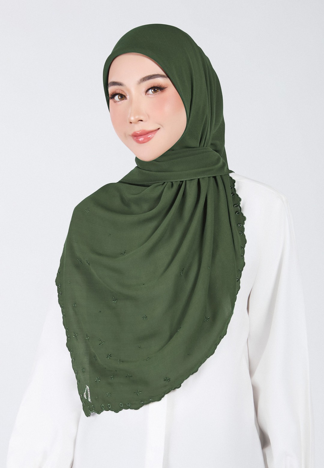 SQ ELYROSE PLAIN EMBROIDERY