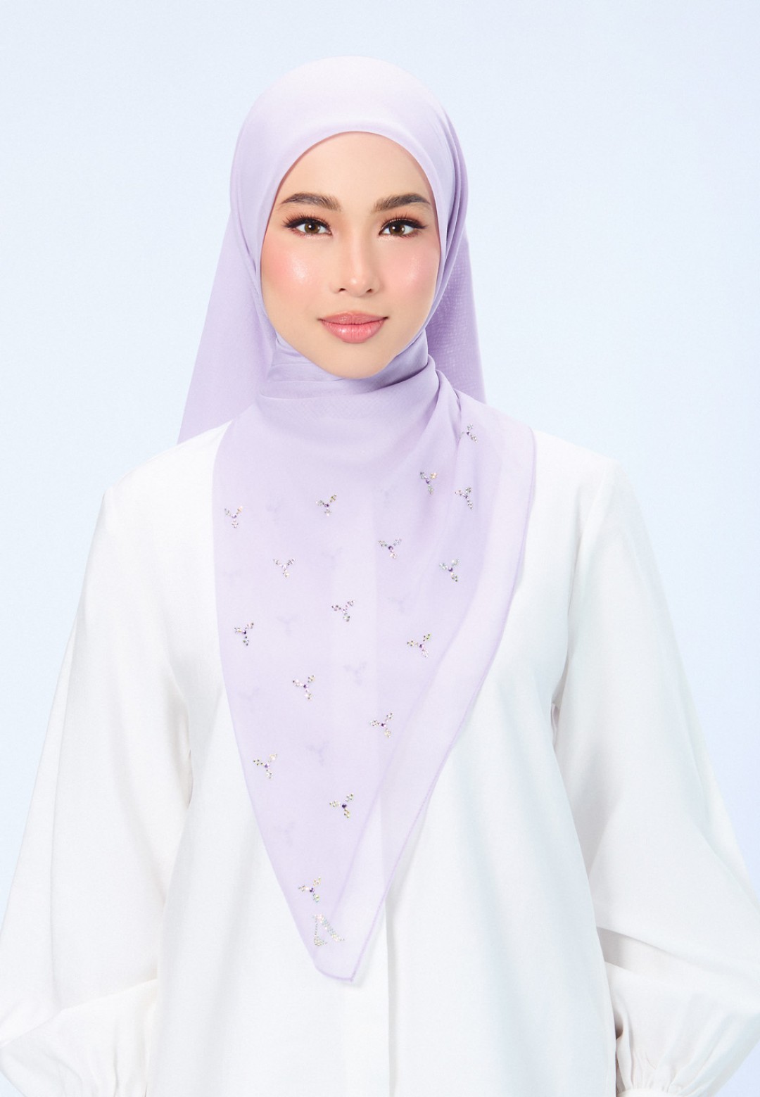 SQ CRYSTALLIQUE VOILE PLAIN DIAMOND