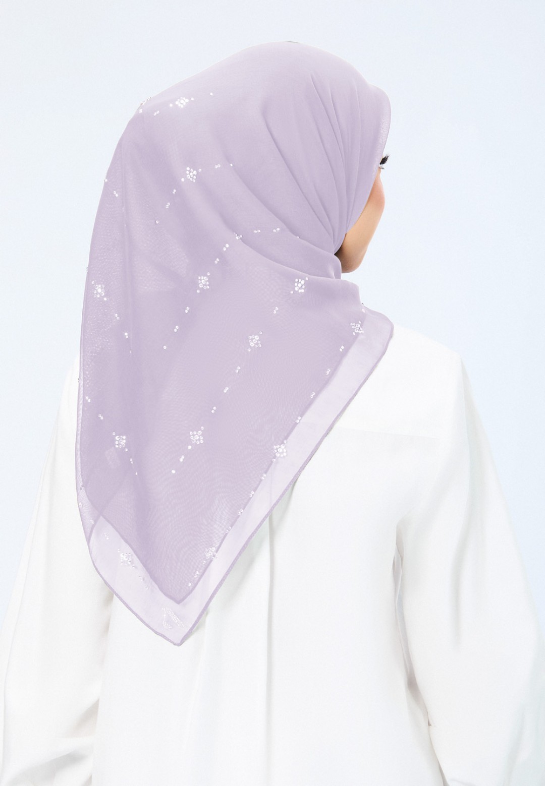 SQ LILYORA VOILE PLAIN DIAMOND