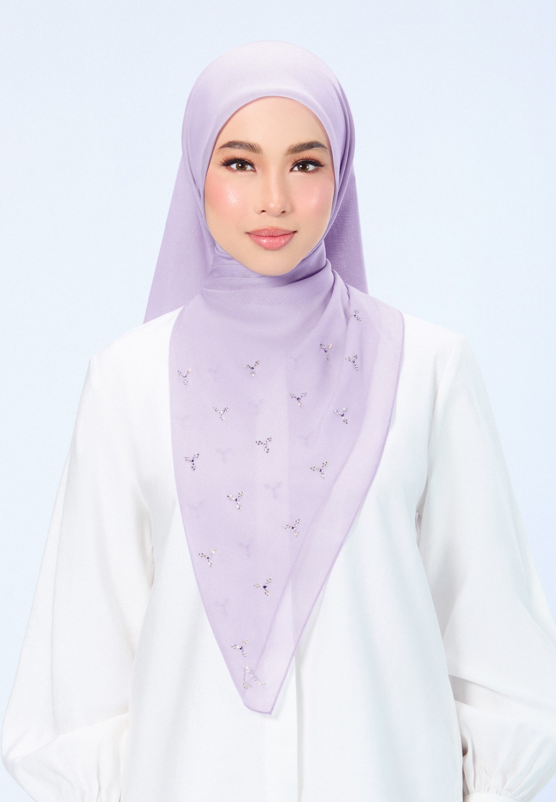 SQ CRYSTALLIQUE VOILE PLAIN DIAMOND