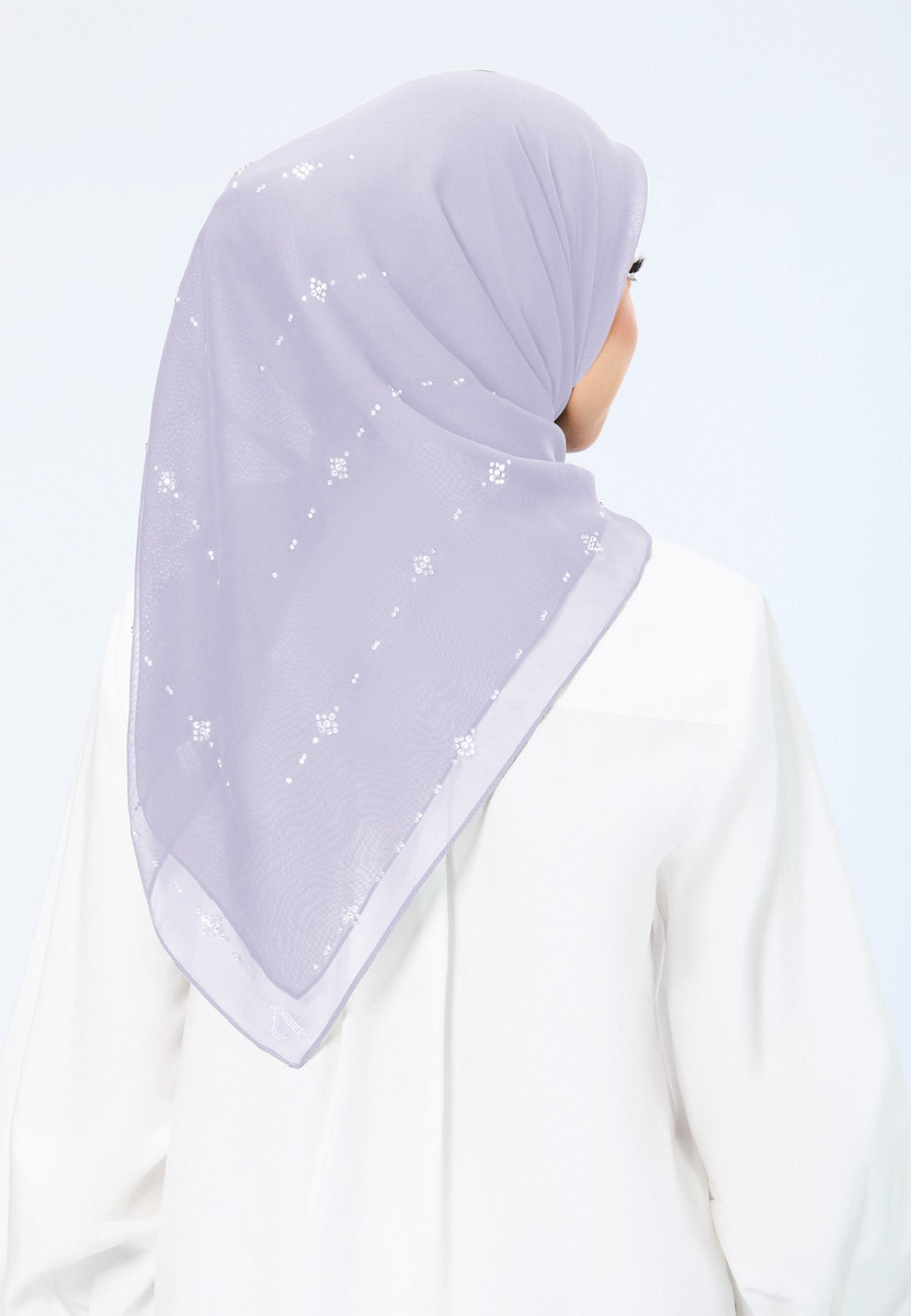 SQ LILYORA VOILE PLAIN DIAMOND