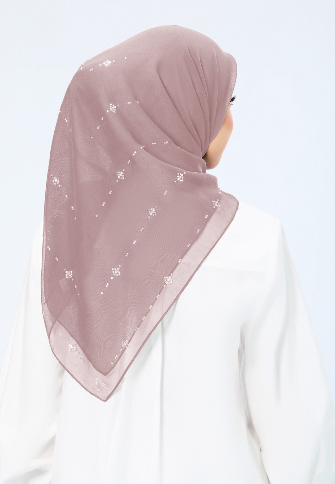 SQ LILYORA VOILE PLAIN DIAMOND