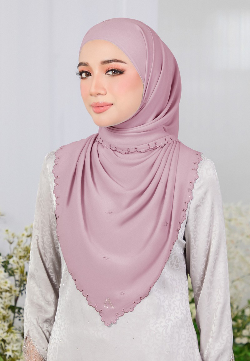 SHAWL ZARRA PLAIN EMBROIDERY