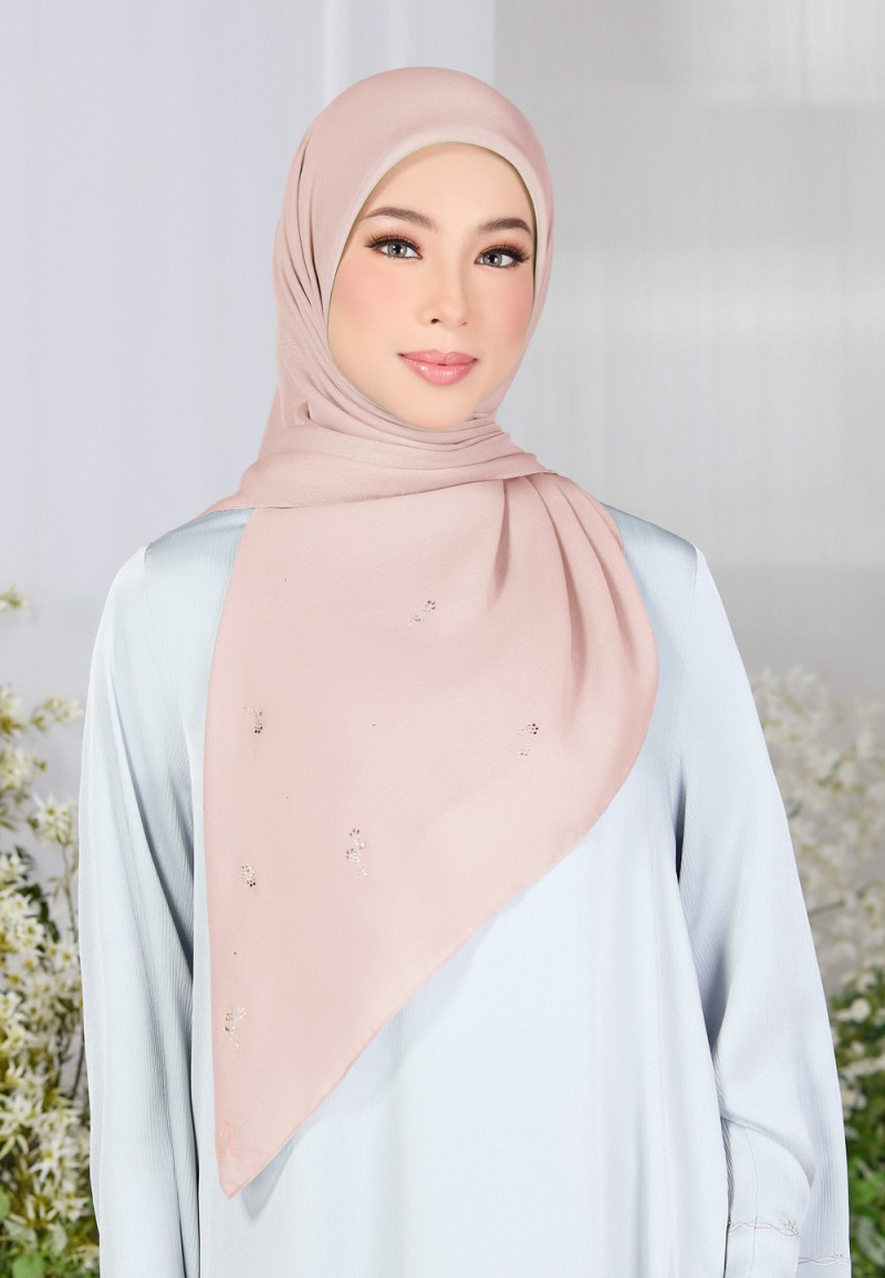 SQ PETALISCENT VOILE PLAIN DIAMOND