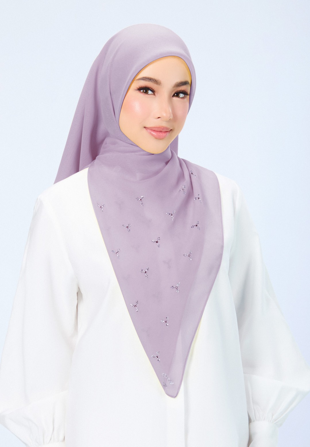 SQ CRYSTALLIQUE VOILE PLAIN DIAMOND