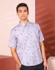 FARHAD SHIRT IN DUSTY PURPLE