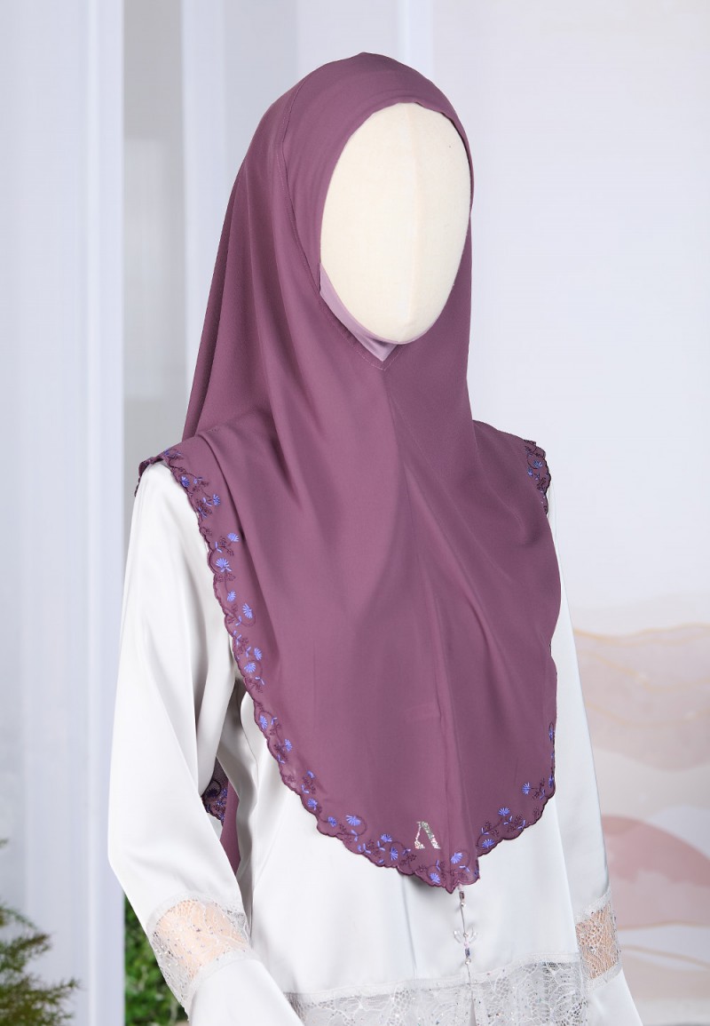 TIARA IRISBLOOM PLAIN EMBROIDERY