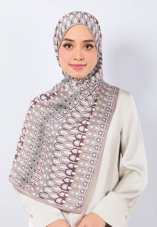 SHAWL A MONO PRINTED