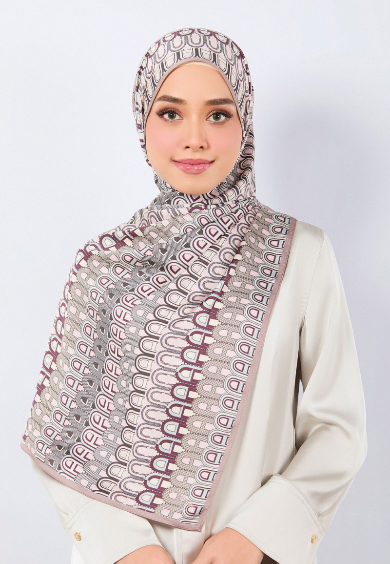 SHAWL A MONO PRINTED