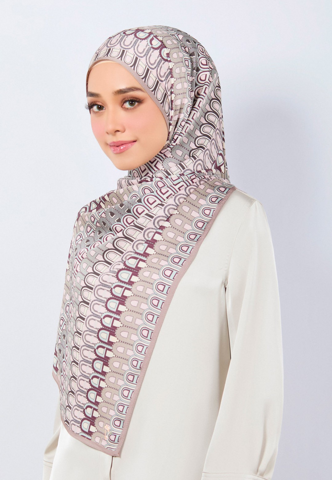 SHAWL A MONO PRINTED