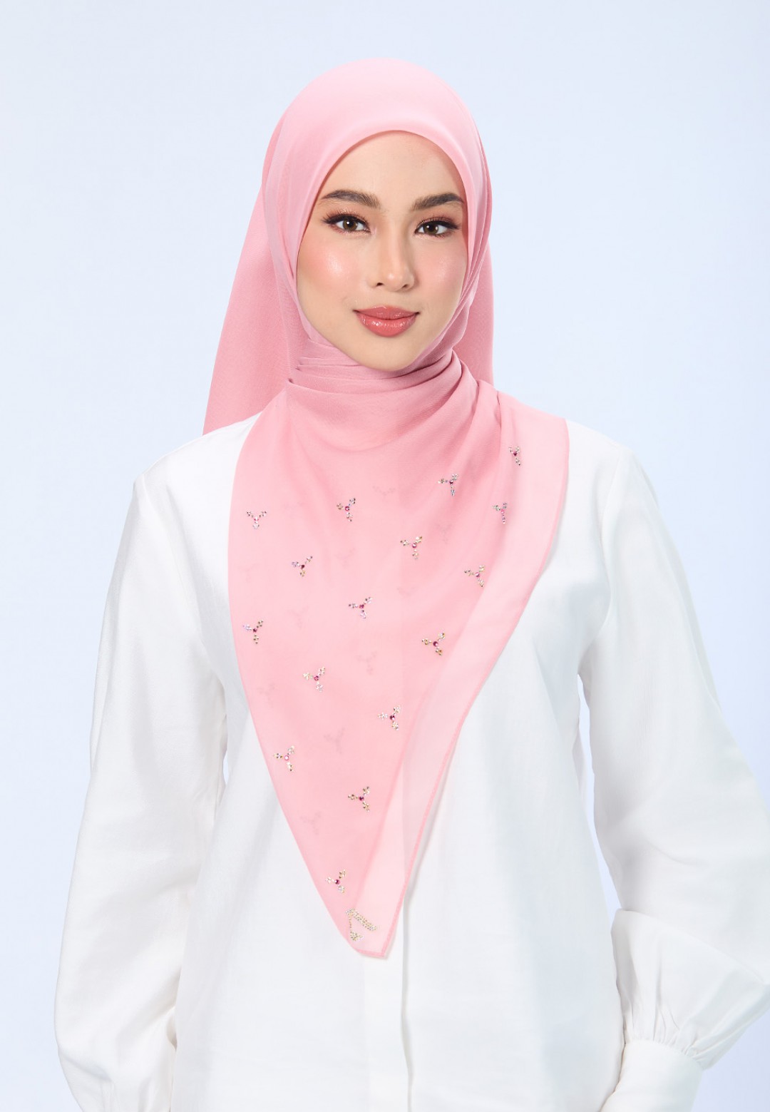 SQ CRYSTALLIQUE VOILE PLAIN DIAMOND
