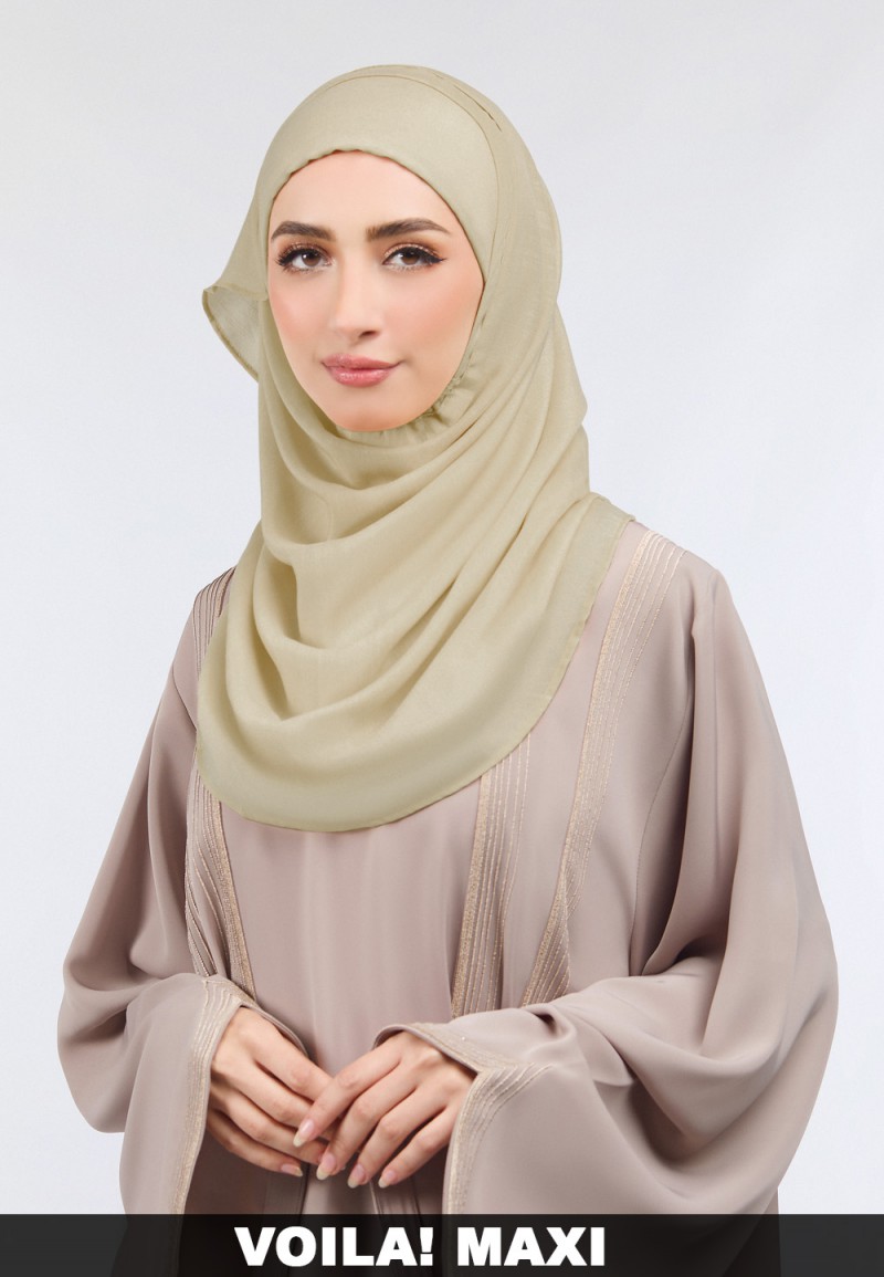 WRINKLY VOILA! MAXI PLAIN