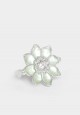 DAISY BROOCH IN LIME