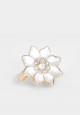 DAISY BROOCH IN SNOW