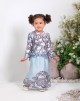 DALIA BAJU KURUNG IN ICY BLUE (KIDS/TEENS)
