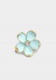 DAPNE BROOCH IN AQUA