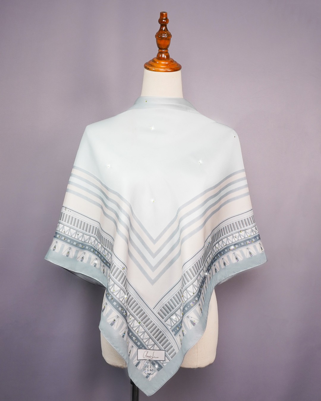 SQUARE MARS PRINTED DIAMOND 279
