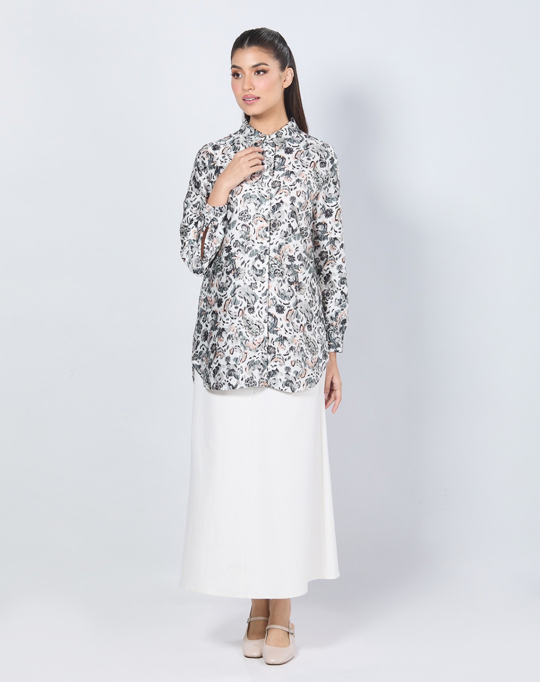 EBONY TUNIC BLOUSE