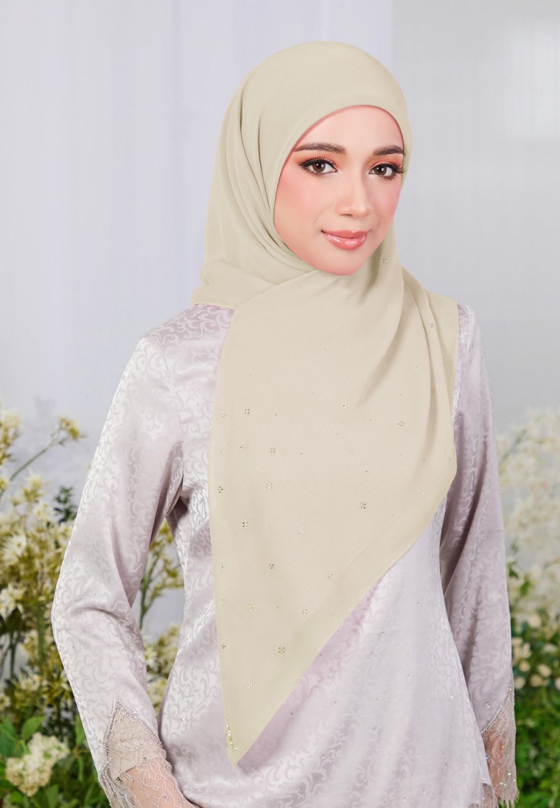 SQ FLUERENCE VOILE PLAIN DIAMOND