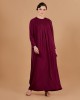 EIREEN DRESS IN WINE