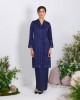 ELEESYA BAJU KURUNG IN NAVY BLUE