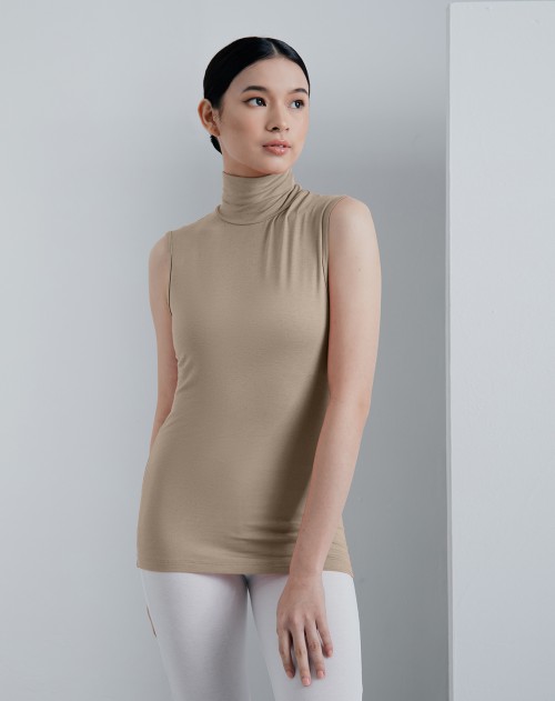 ELORA SLEEVELESS TURTLENECK INNER