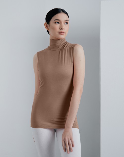 ELORA SLEEVELESS TURTLENECK INNER