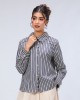 EULA BLOUSE IN BLUE DENIM