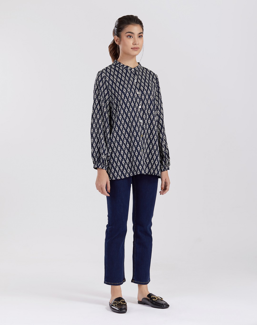 FASHA PRINTED BLOUSE