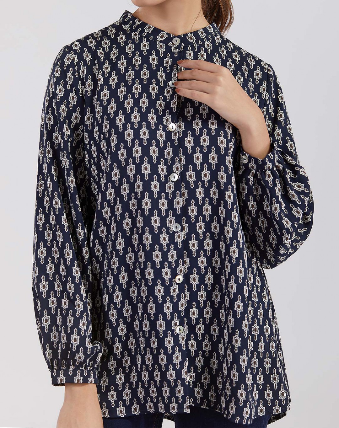 FASHA PRINTED BLOUSE