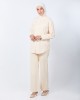 FAYE STRIPES BLOUSE IN GOLDEN FLEECE