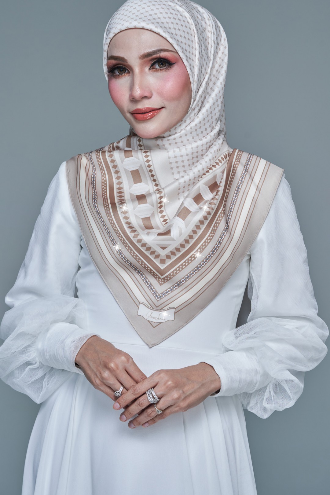SQUARE RALISA PRINTED DIAMOND 279