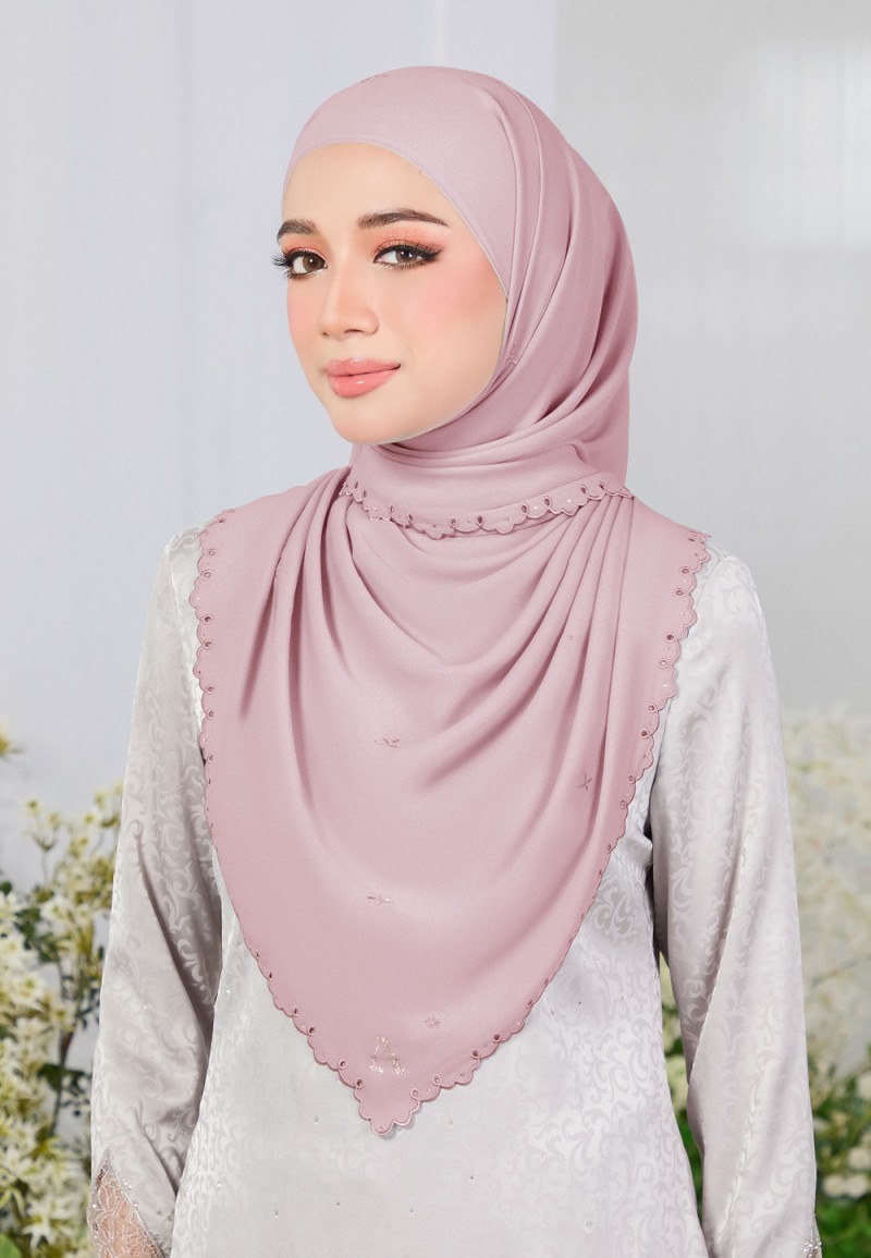 SHAWL ZARRA PLAIN EMBROIDERY