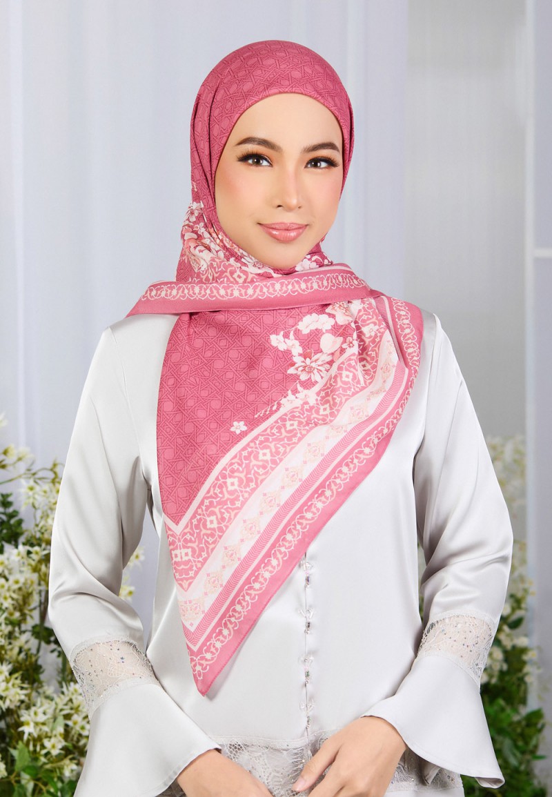 SQ LAVENDREAM VOILE PRINTED