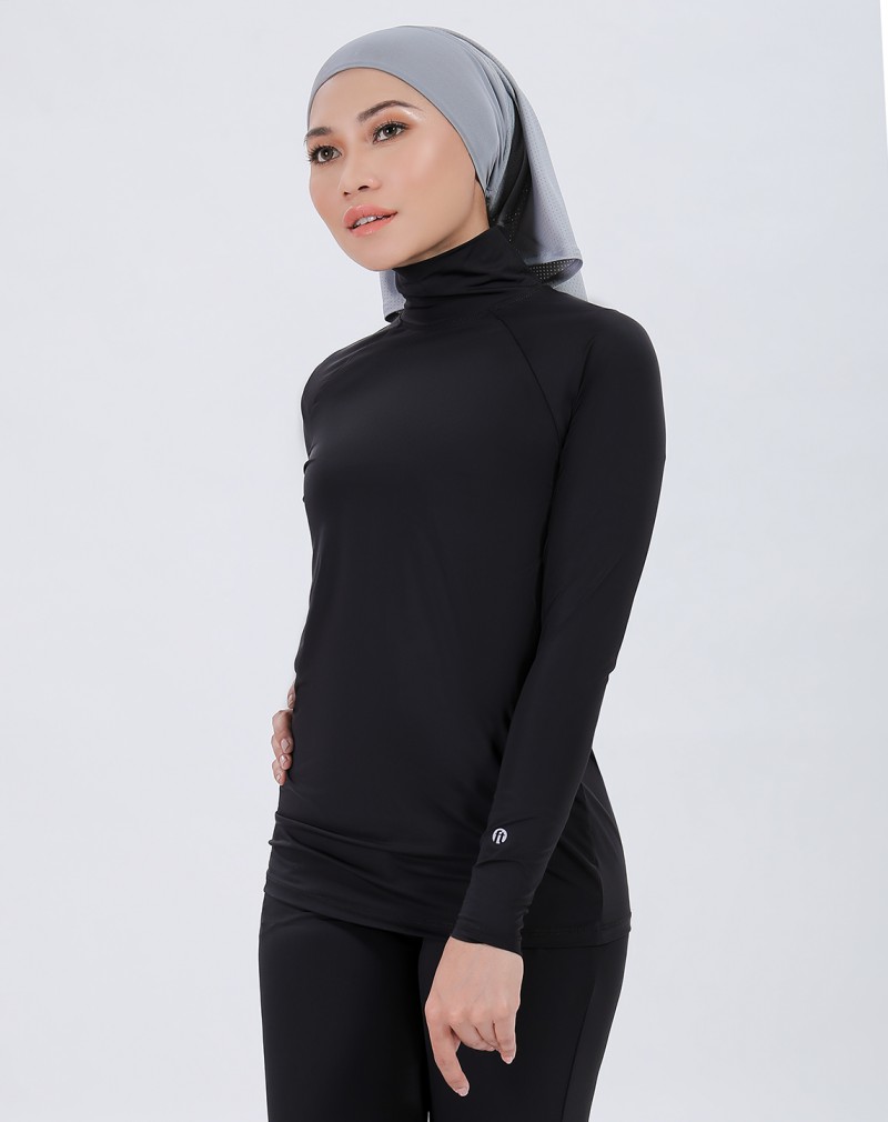 FLOW TURTLENECK SWIMMING TOP