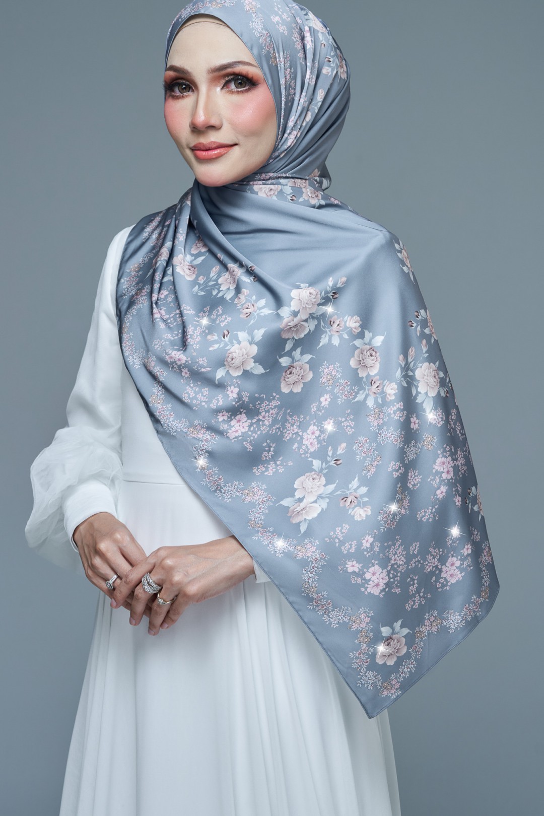 SHAWL PETALS PALS PRINTED DIAMOND
