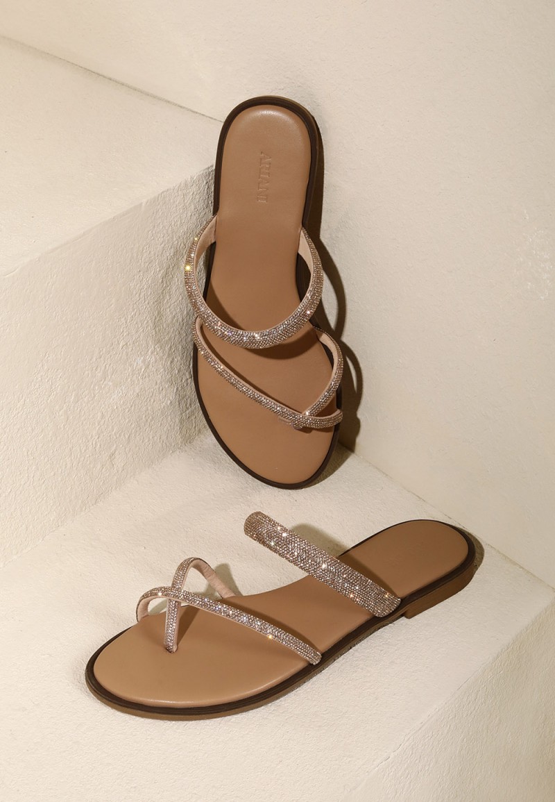 SCARLETT EMBELLISHED SANDALS