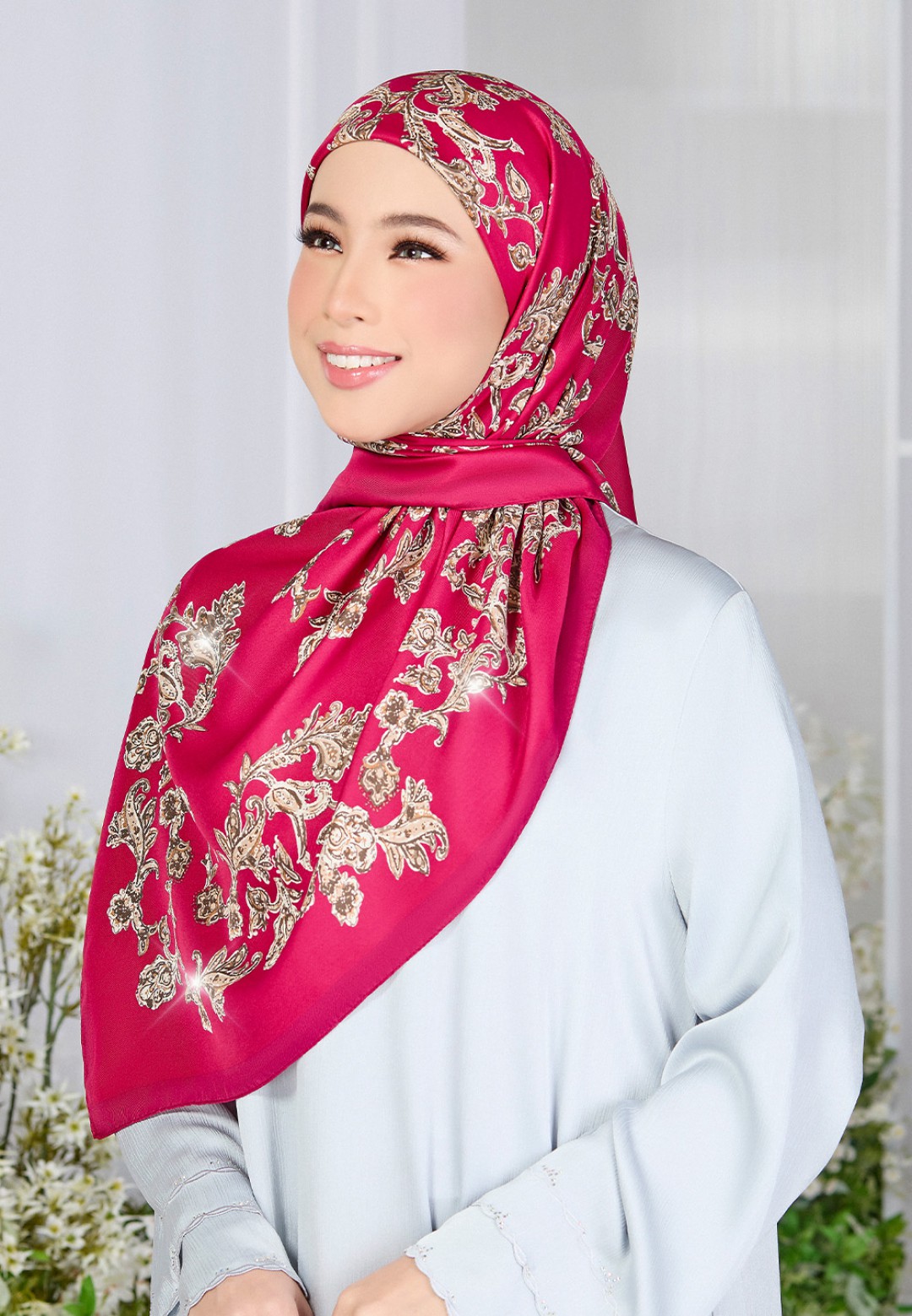 SQ ELLARA PRINTED DIAMOND