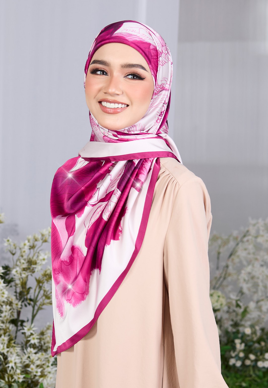 SQ LILIORA GRACE PRINTED DIAMOND